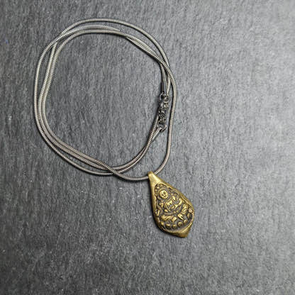 Buddhist Amulet Necklace - Tibetan Buddhist bead necklace, view 4