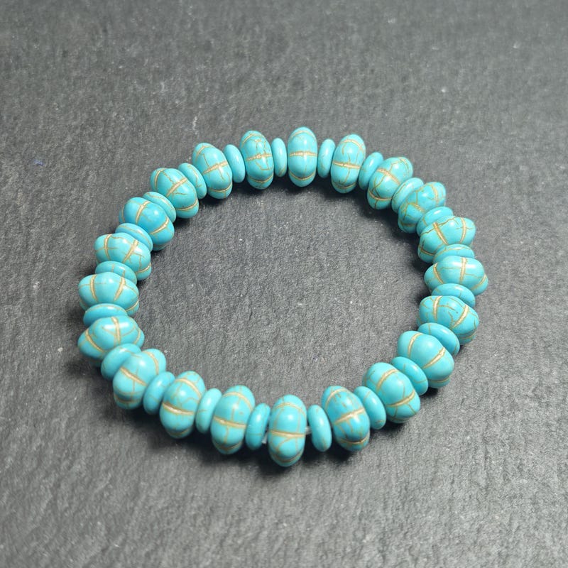 Old Turquoise Bracelet 7.4" Circumference