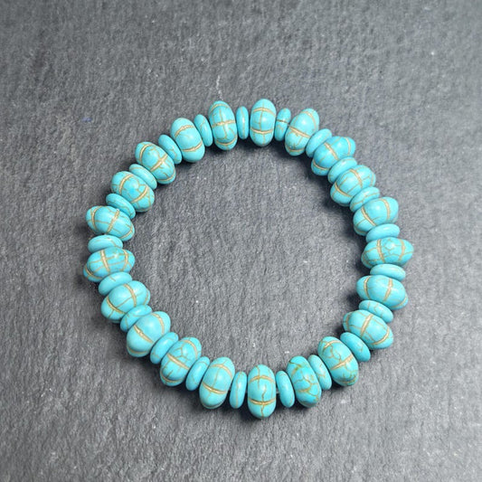 Old Turquoise Bracelet 7.4" Circumference