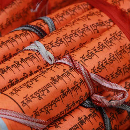 Prayer Flags of Akshobhya Buddha Mantra - Buddha statue, view 5