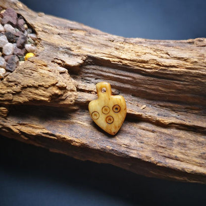 Bone Carved Nubro Pendant