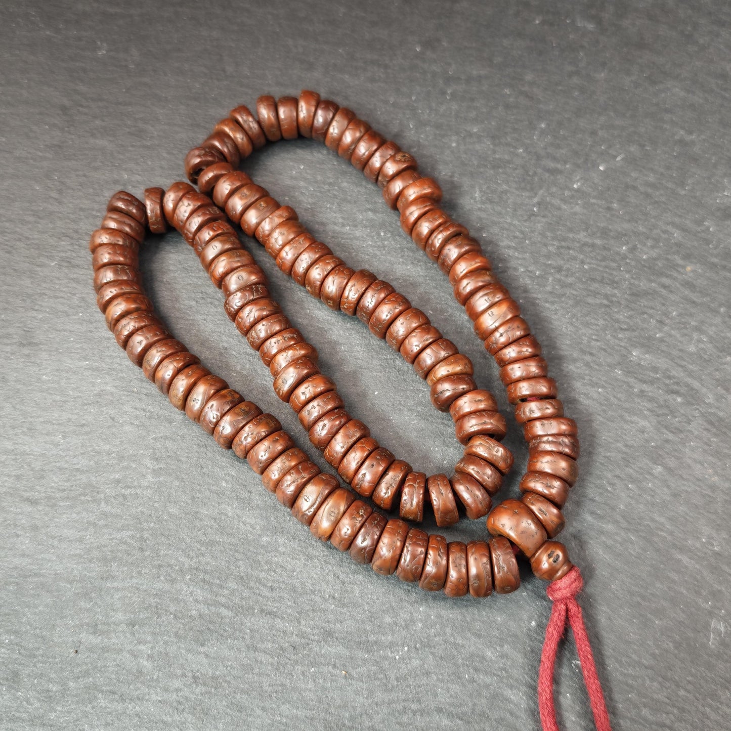 15mm Phoenix Eye Bodhi Seed Mala Blessed 108 Prayer Bead