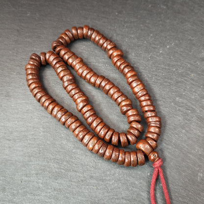 15mm Phoenix Eye Bodhi Seed Mala Blessed 108 Prayer Bead