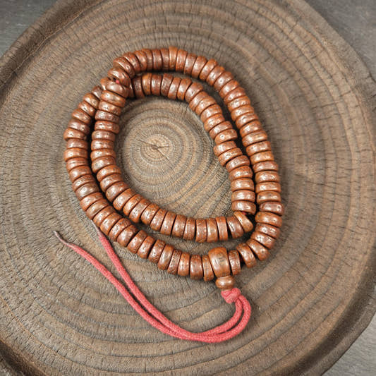15mm Phoenix Eye Bodhi Seed Mala Blessed 108 Prayer Bead