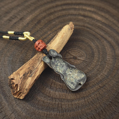 Tibetan Snow Lion Protection Amulet Necklace