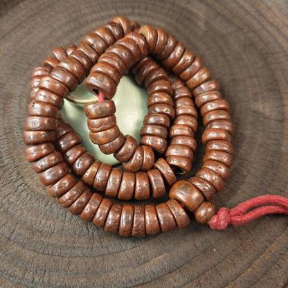 15mm Phoenix Eye Bodhi Seed Mala Blessed 108 Prayer Bead