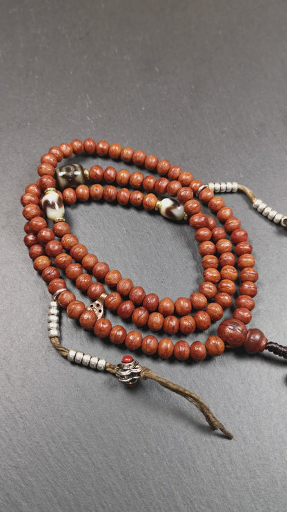 Old Bodhi Beads Mala