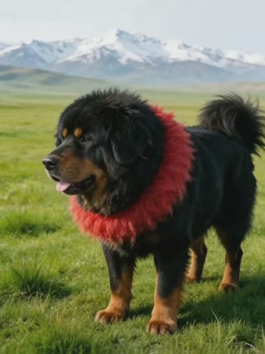 Traditional Kekhor Collar of Tibetan Mastiff