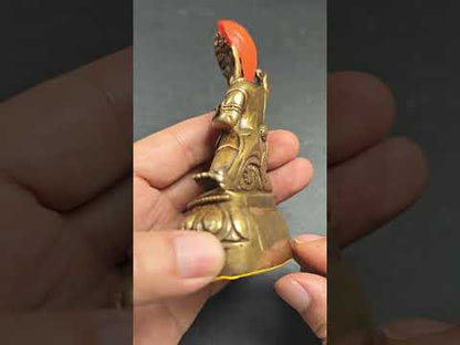 Vajrapani - Scared Tibetan Statue 40 Years Old 11cm Height