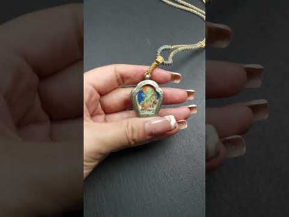 Amulette Gau de Tara Verte : Protection Bouddhiste Tibétaine