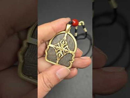 Drashi Lhamo Amulet, 52×36mm
