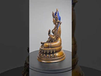 Statue authentique de Tara Verte - Pleinement consacrée et bénie