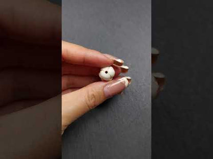 White Skull Spacer Bead for Prayer Bead