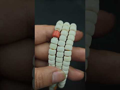 8mm Shankha Shell 108 Prayer Beads