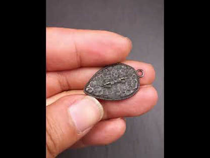 Amulette Vajra à Crâne 1.2"