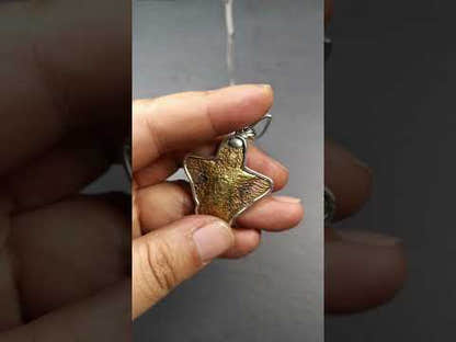 お守り,ガルダ,黄金の翼の鳥ペンダント,1.6インチ