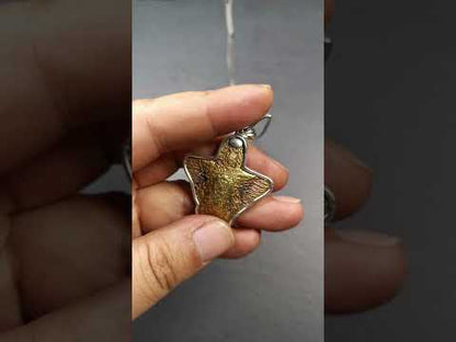 Amulet,Garuda,Golden-winged Bird Pendant,1.6 inches