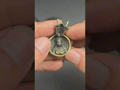 雙面札西拉姆護身符吊墜