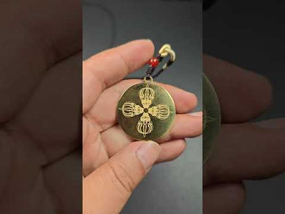 Mantra Charm of Lion-faced Dakini/Simhamukha Amulet