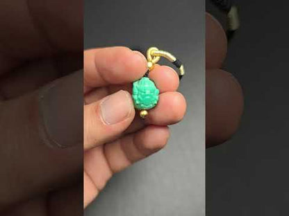 Turquoise Mahakala Amulet