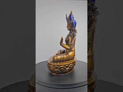 Authentic Manjusri Statue Tibetan Statue - Fully Consecrated and Blessed