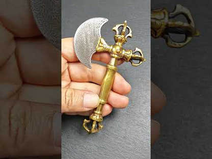 Cross Vajra Kartika Handmade Tibetan Buddhist Ritual Implement