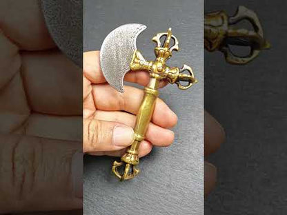 Cross Vajra Kartika Handmade Tibetan Buddhist Ritual Implement