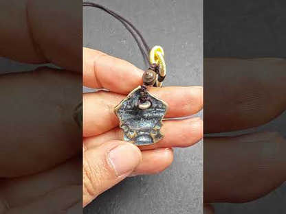 Antique Treasure Vase Amulet - Tibetan Buddhist Talisman - Mani Jewel Charm