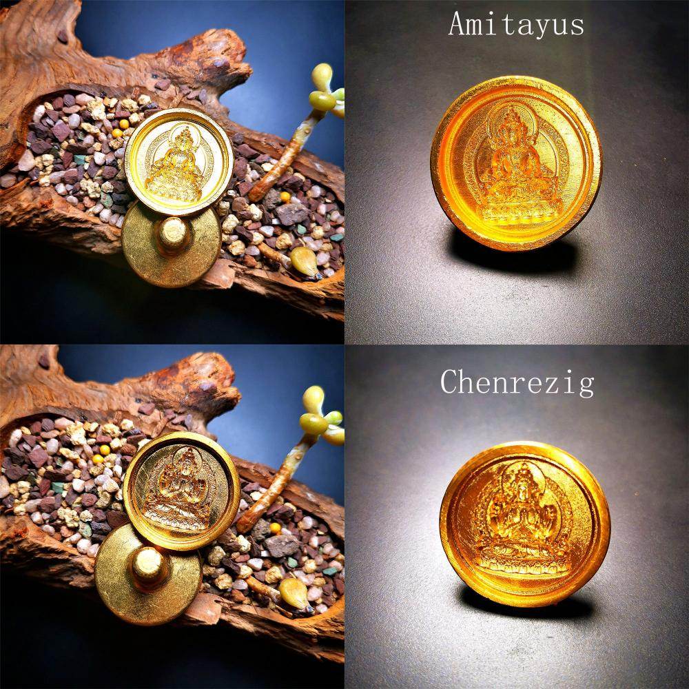13 Types Small Round Tsa Tsa Mold - Tibetan tsa tsa mold, view 5