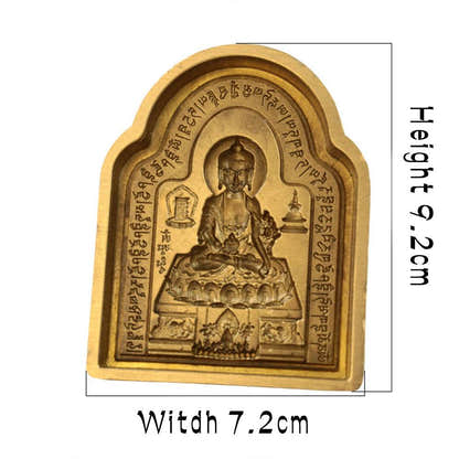 Bhaisajyaguru Medicine Buddha Tsa Tsa Mold - Tibetan tsa tsa mold, view 9