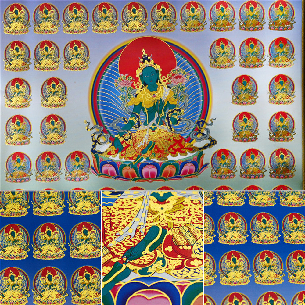 Gandhanra-Thangka-Art-100-Green-Tara