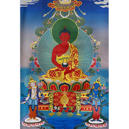 Gandhanra Thangka Art Amitayus Amida Amitabha