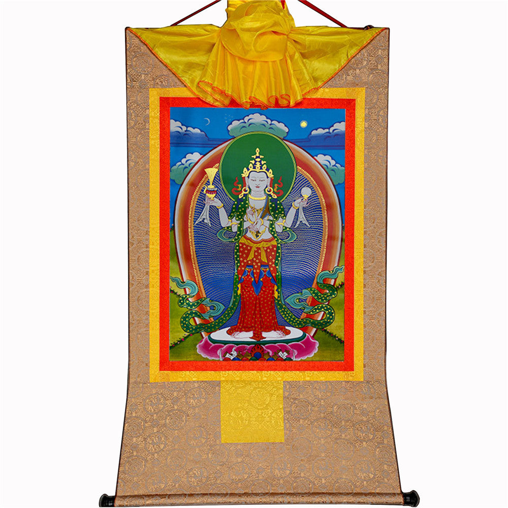 Gandhanra-Thangka-Art-Avalokitesvara-Padmapani-Chenrezig