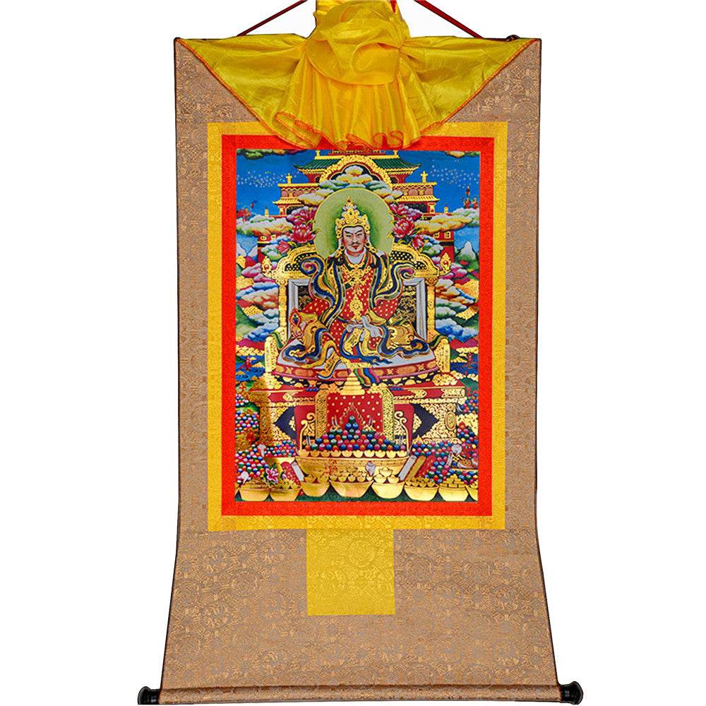 King Gesar གེ་སར - Tibetan thangka painting, view 7