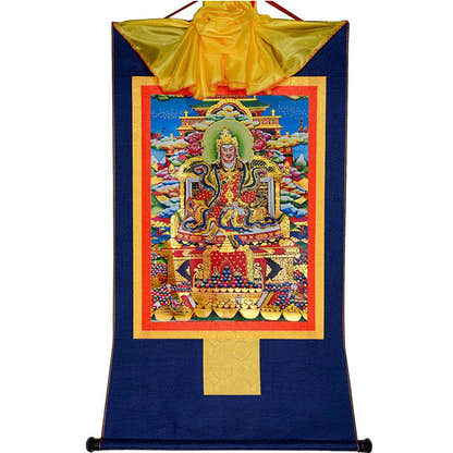 King Gesar གེ་སར - Tibetan thangka painting, view 9