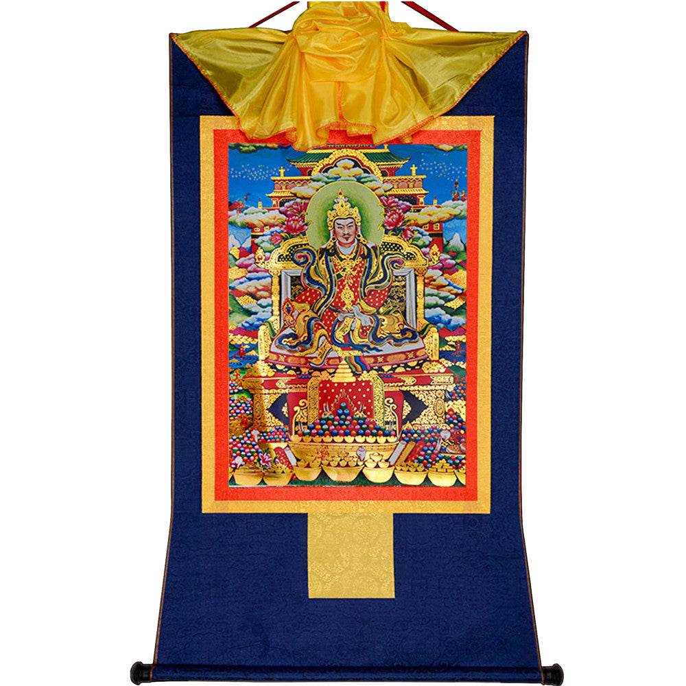 King Gesar གེ་སར - Tibetan thangka painting, view 9