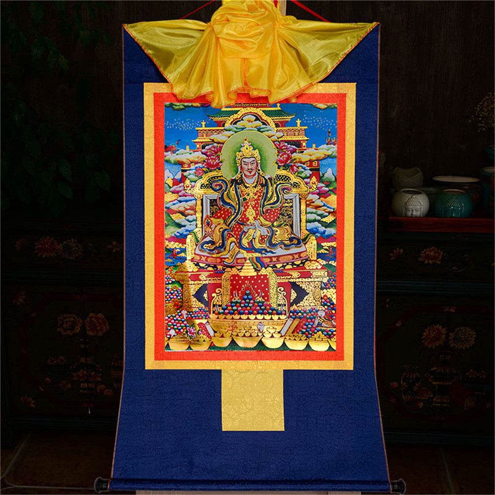 King Gesar གེ་སར - Tibetan thangka painting, view 11