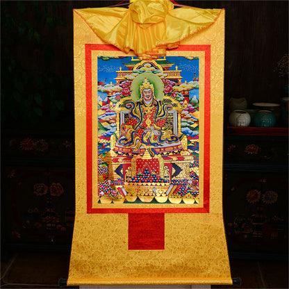 Gandhanra-Thangka-Art-King-Gesar