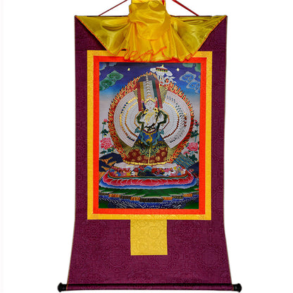    Gandhanra-Thangka-Art-Usnisa-Sitatapatra-Great-White-Parasol