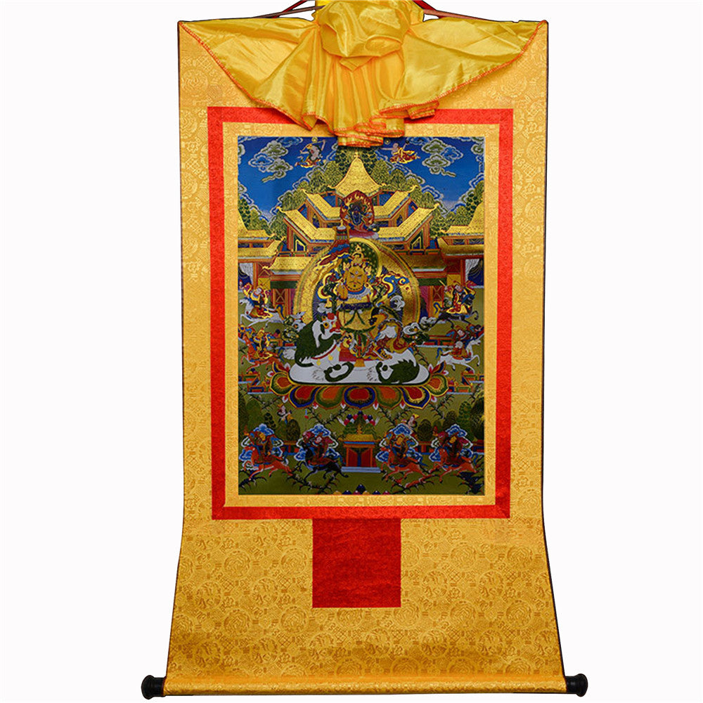 Gandhanra-Thangka-Art-Vaisravana-Buddha-of-Wealth