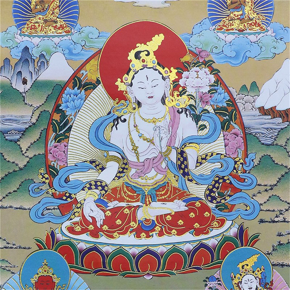 Gandhanra-Thangka-Art-White-Tara