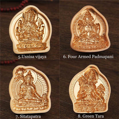 Tibetan Buddha Statue Tsa Tsa Molds - 13 Types - Tibetan tsa tsa mold, view 4