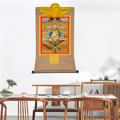 Gandhanra Thangka Art - Padmasambhava,Guru Rinpoche,Lotus Born