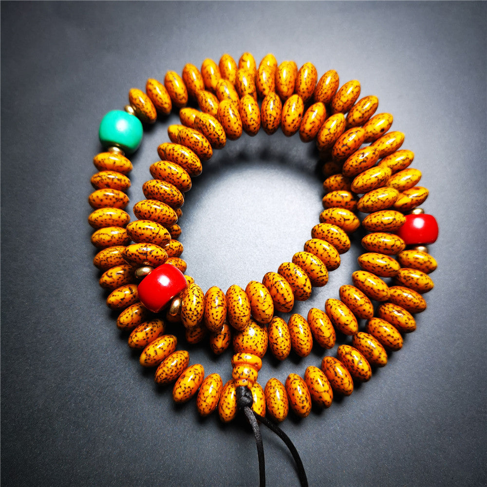 Old Moon Star Bodhi Beads(Flat)