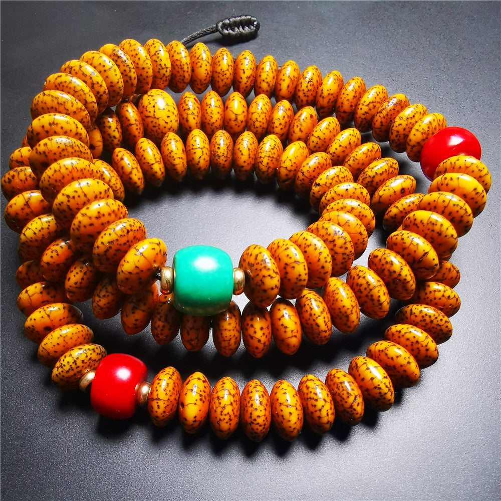 Old Moon Star Bodhi Beads(Flat)