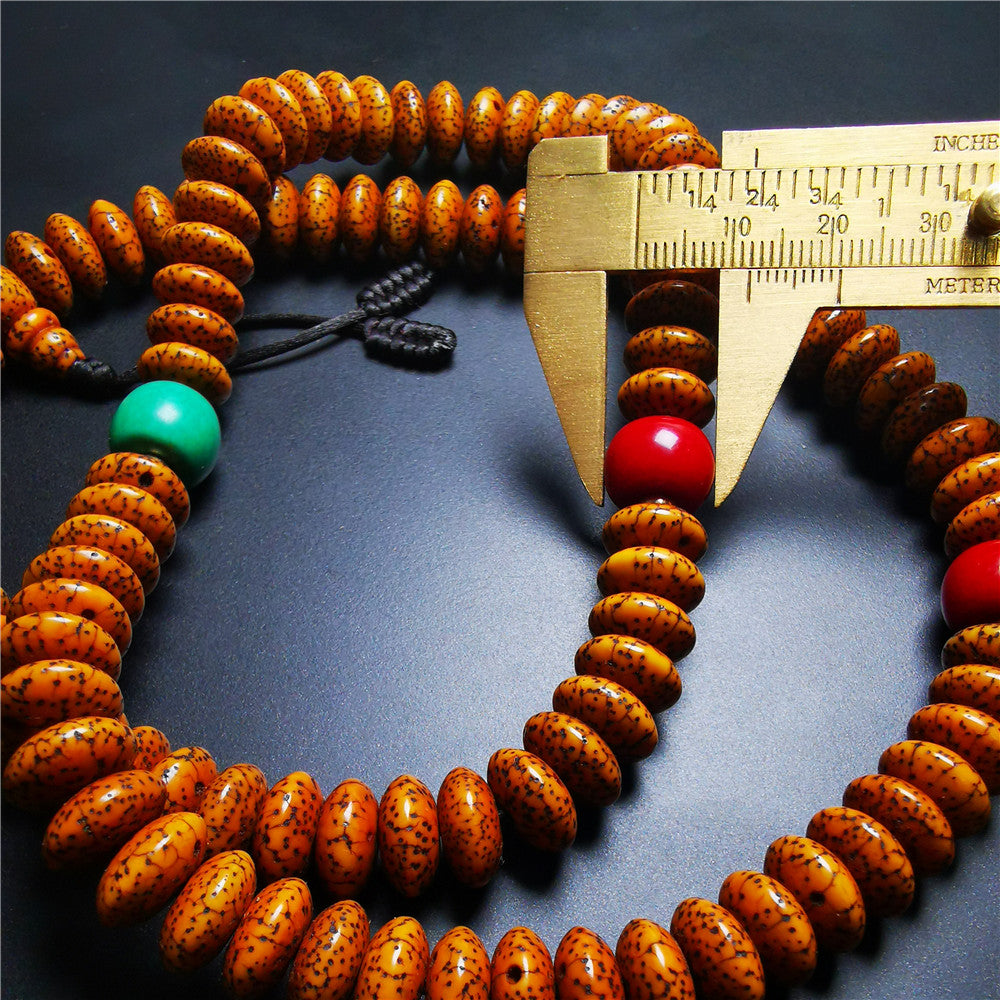 Old Moon Star Bodhi Beads(Flat)