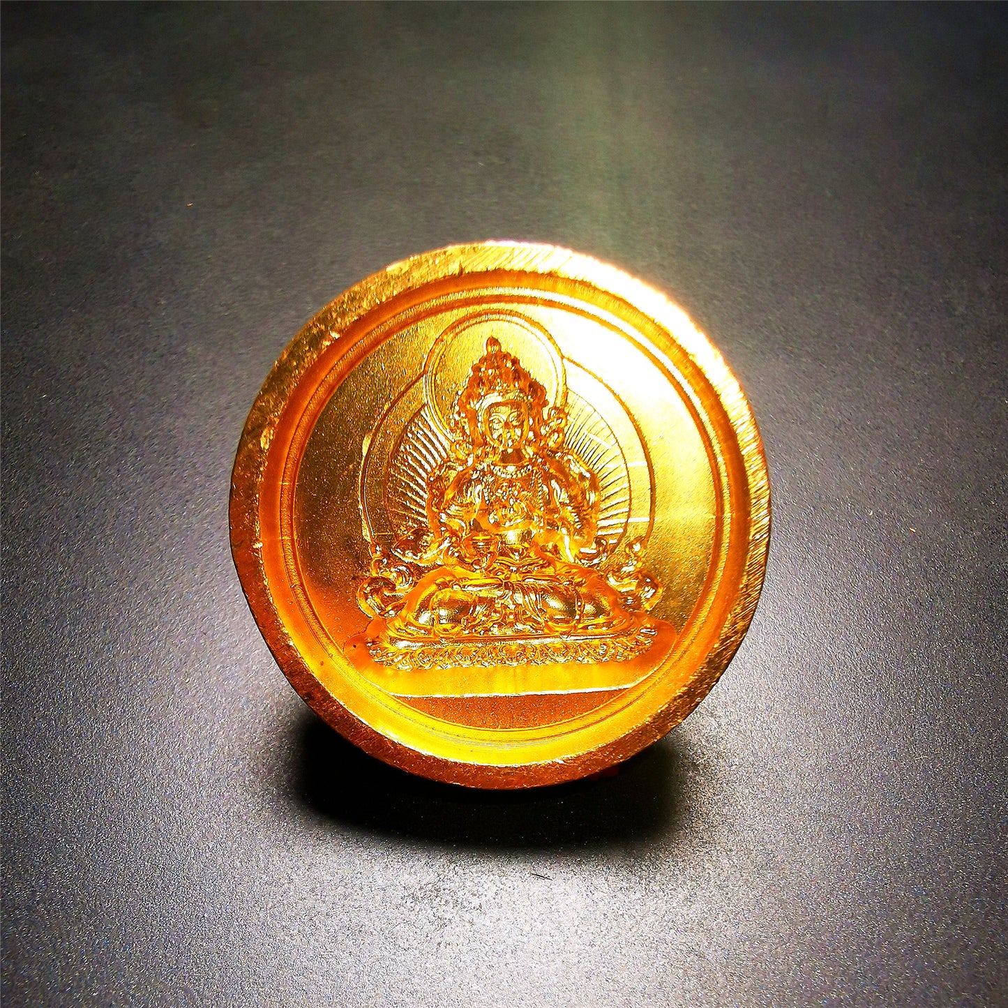 Gandhanra Handmade Small Round Tsa Tsa ,Tibetan Buddha Statue Mold-Vajrasattva