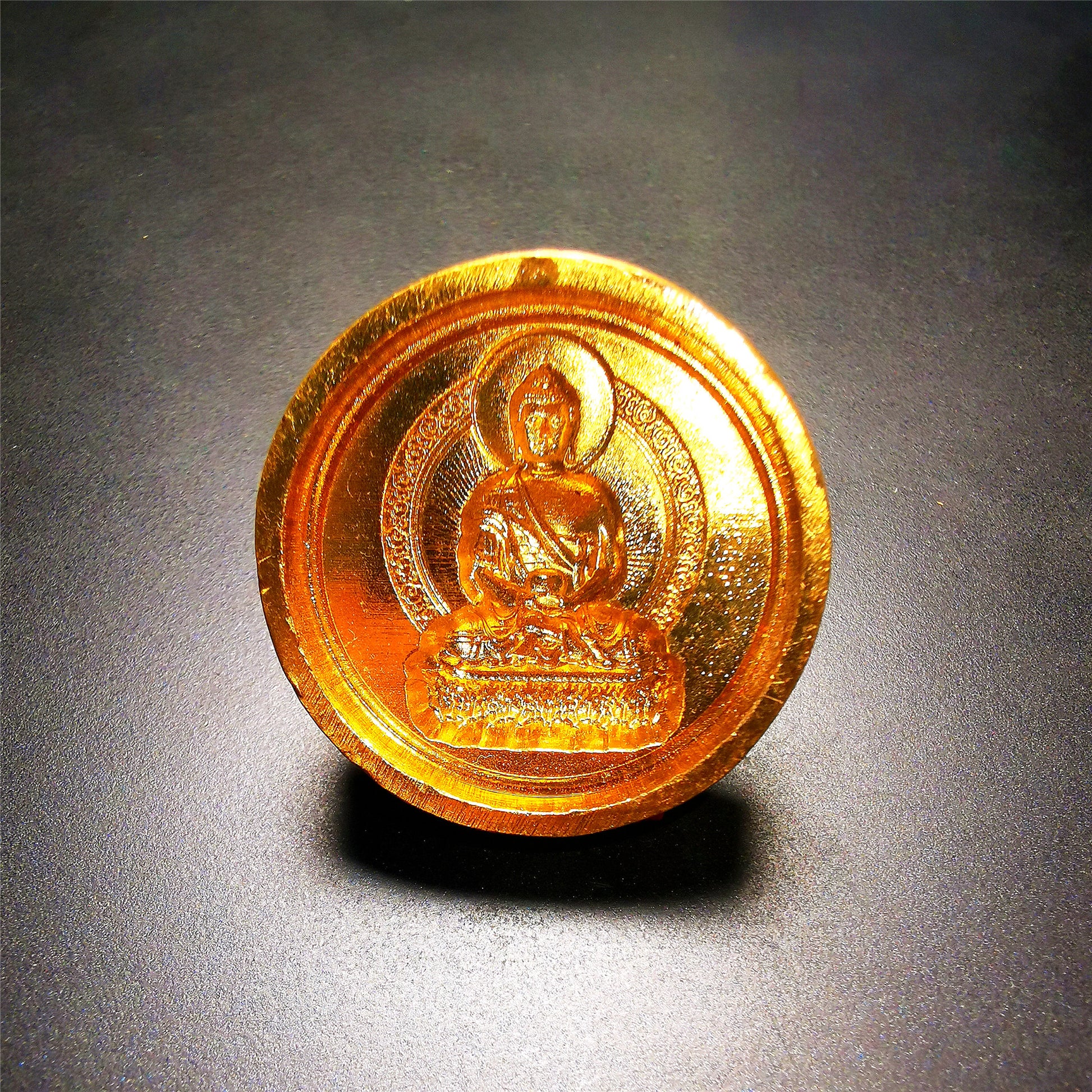 Gandhanra Handmade Small Round Tsa Tsa ,Tibetan Buddha Statue Mold-amitabha