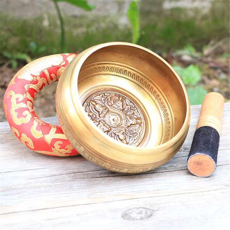 Cross Vajra/Buddha Singing Bowl