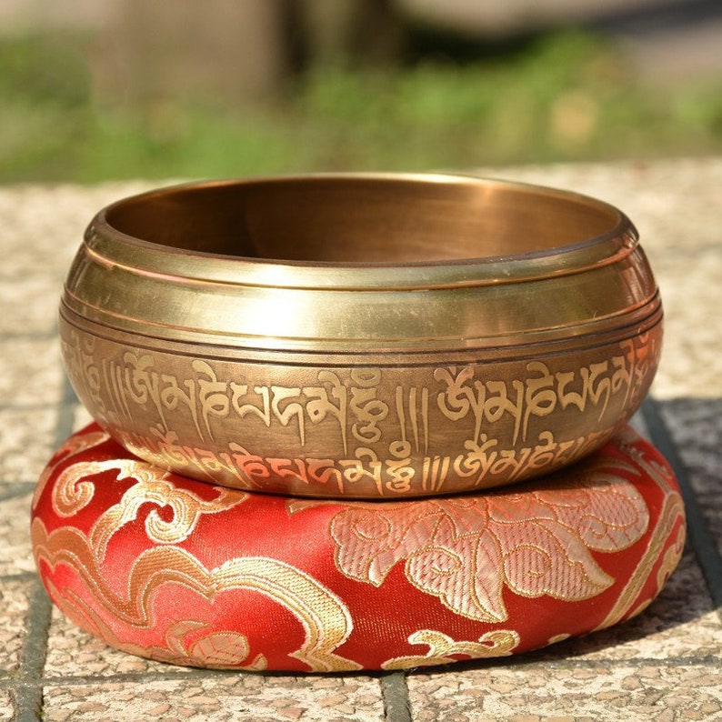 Cross Vajra/Buddha Singing Bowl